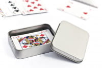 card game tin box