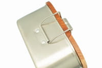 Stainless steel Lunchbox &quot;Waldpicknick&quot; with beech wood-lid