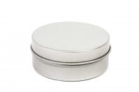 Round tin box