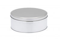 Round tin box