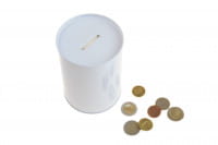 White Metal Money Boxes